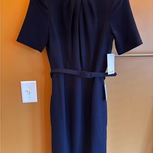 Harper Rose Classic Navy Midi Dress - 10 NWT